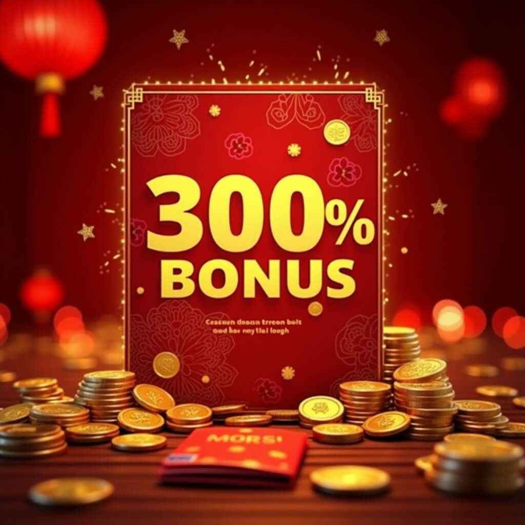 Thưởng chào mừng 300%